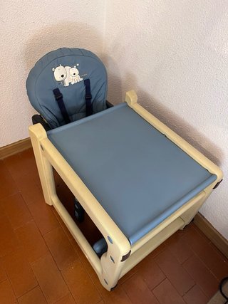 Trona convertible/ Mesa y silla de niños (Jane)