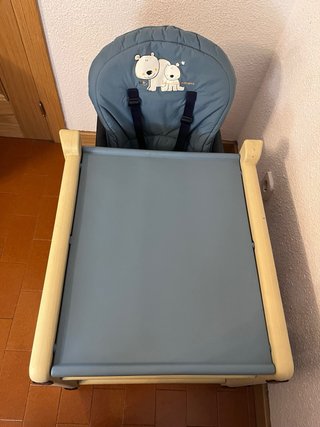 Trona convertible/ Mesa y silla de niños (Jane)