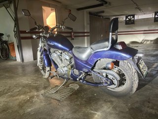 Honda Shadow 600 Azul Cruiser