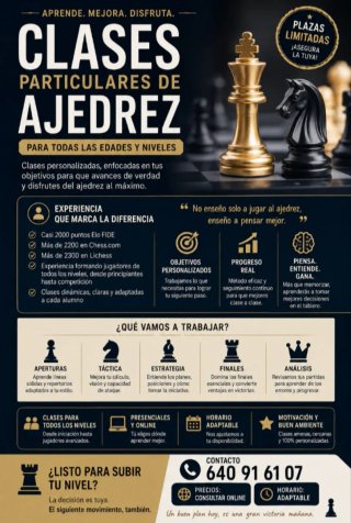 Clases personalizadas de ajedrez