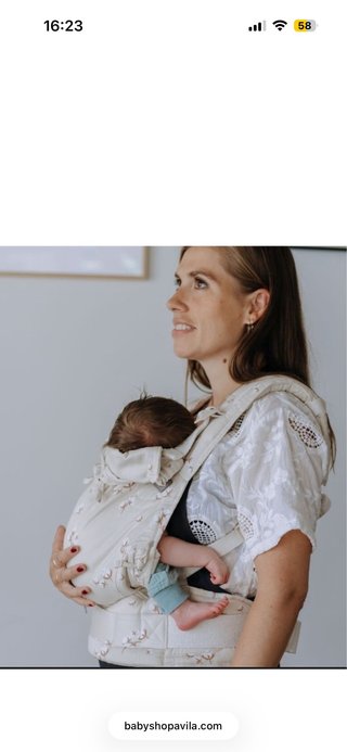Mochila portabebés Fidella ergonómica