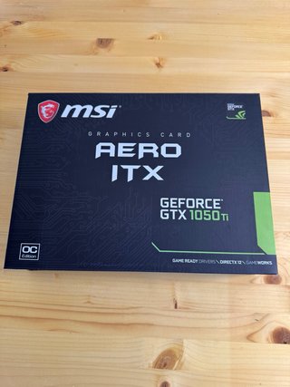 MSI GeForce GTX 1050 Ti AERO ITX 4GB