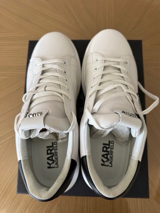 Zapatillas Karl Lagerfeld Kapri Blancas y Negras