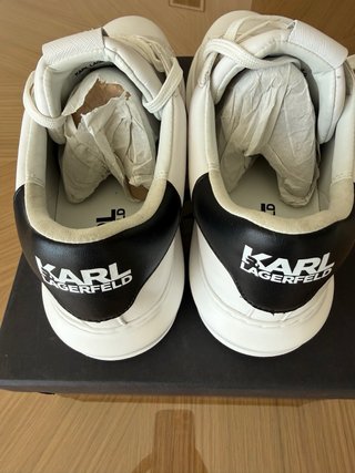 Zapatillas Karl Lagerfeld Kapri Blancas y Negras