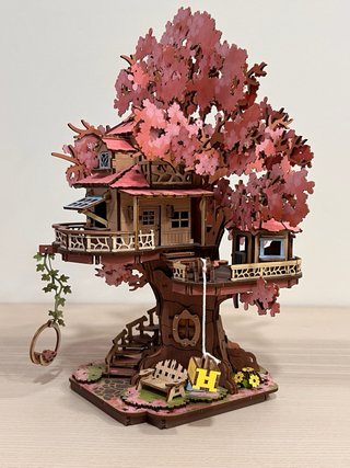 Maqueta Casa Árbol Sakura (YA MONTADA)