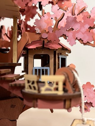 Maqueta Casa Árbol Sakura (YA MONTADA)