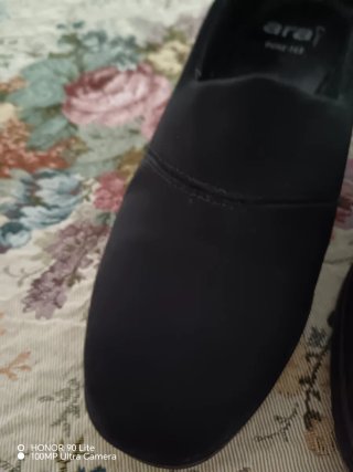 Scarpe Ara Gore-Tex nere tessuto elasticizzato 37