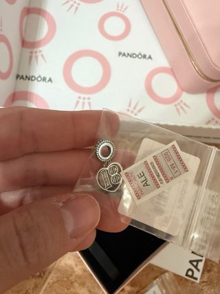 Charms plateados de pandora