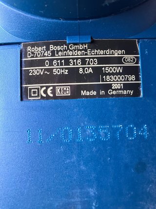 Martillo Bosch GSH 11 E Profesional