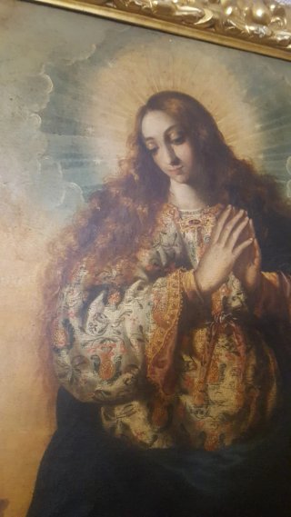 Óleo atribuido a Fco Herrera El Viejo