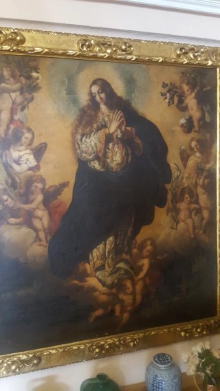 Óleo atribuido a Fco Herrera El Viejo