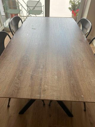 Mesa comedor y 4 sillas