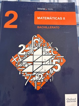 Inicia Matemáticas 2.º Bachillerato. Libro del ...
