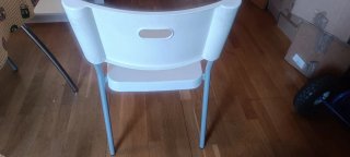 Conjunto 6 Sillas Comedor Metal/Plástico