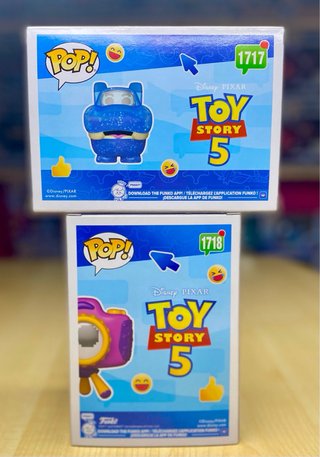 Funko Pop! Toy Story 5 - Atlas, Snappy, Buzz