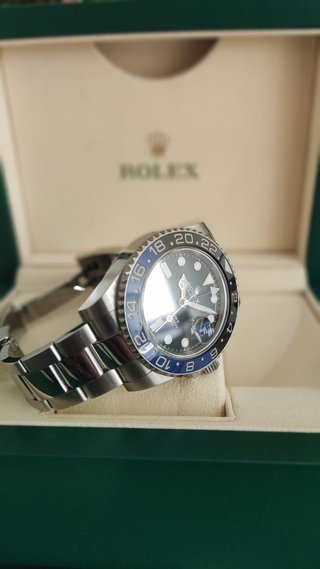 Rolex GMT-Master II Batman 116710BLNR 2017