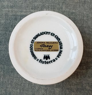 Cenicero Porcelana Sargadelos Pelegrín 93