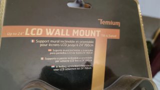 Soporte Pared Temium LCD 24 Inclinable/Giratorio