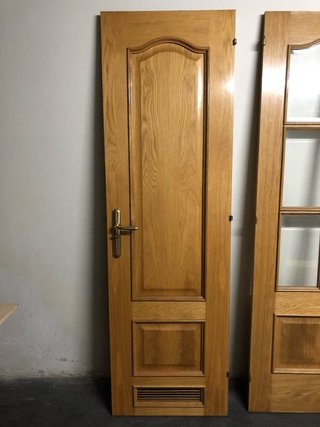 Puertas de roble macizo