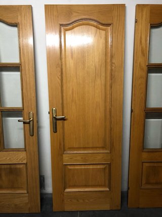 Puertas de roble macizo