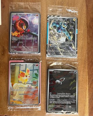 Pack Cartas Pokémon Promos Charcadet, Thundurus, F
