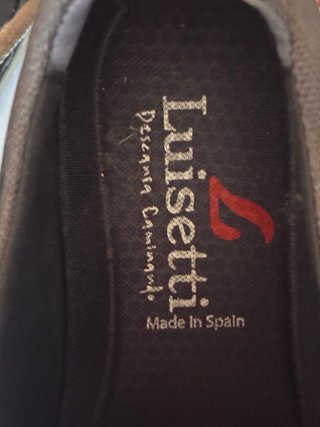 Zapatos Luisetti Talla 42 Azul marino