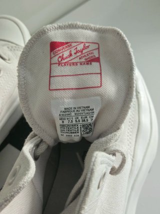 Converse All Star Platform Bianche 39
