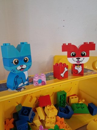 LEGO Duplo 1.3kg originales con caja amarilla orig