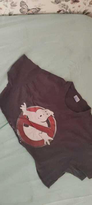 Camiseta Cazafantasmas gris talla M