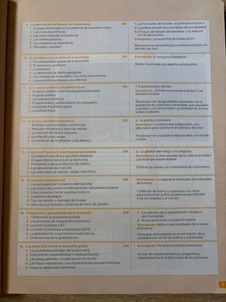 1 Bachillerato, Economía Revuela