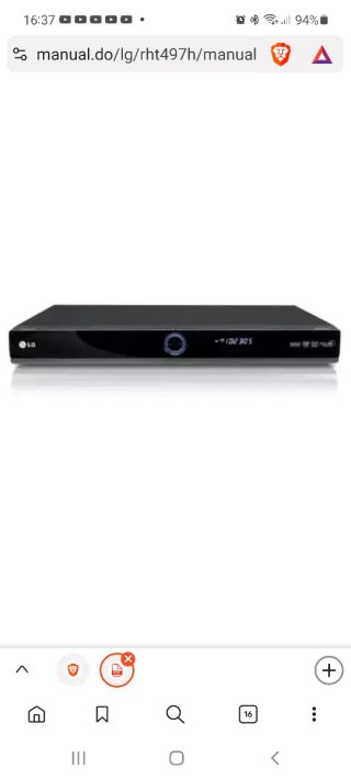 Reproductor LG RHT398H