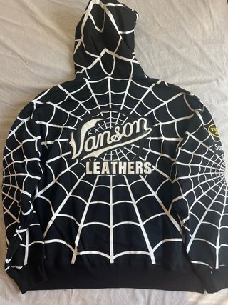 Supreme Vanson Spiderman Hoodie Talla M