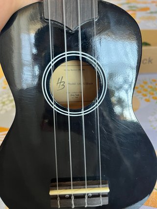Ukelele Soprano Harley Benton Negro