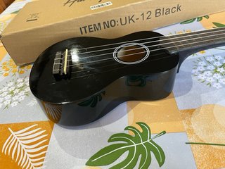Ukelele Soprano Harley Benton Negro