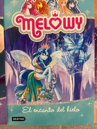Lote 6 libros melowy totalmente nuevos.