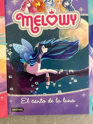 Lote 6 libros melowy totalmente nuevos.