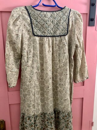 Vestido estampado floral vintage
