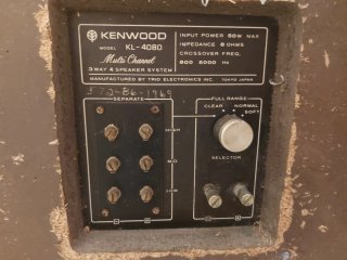 Altavoces Kenwood KL-4080