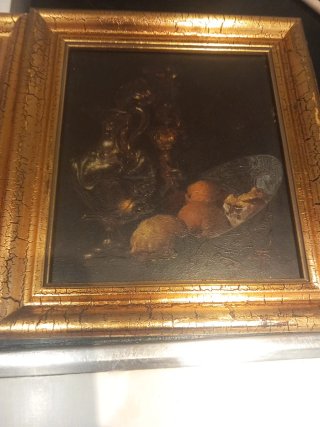 4 Cuadros Pequeños Óleo sobre Tabla