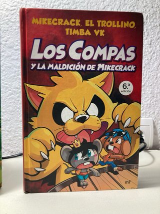 Libros 2,3,4 y 6 de los compas, en perfecto estado