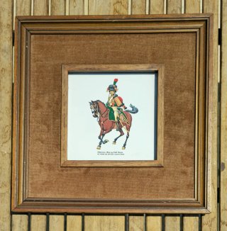 Azulejo vintage militar