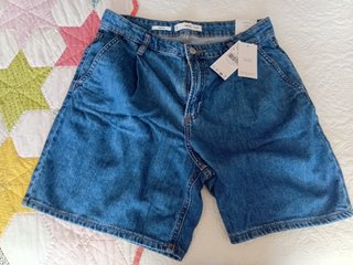 Bermudas vaqueras Mango