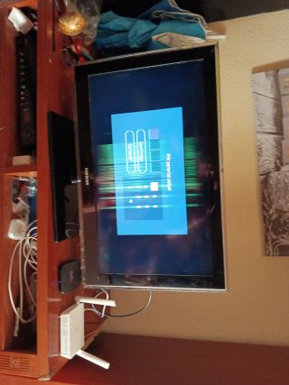 TV Samsung 32 con fallo pantalla