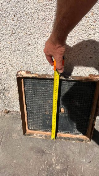 Tapa de registro de fundición