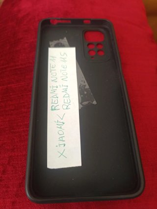 Custodia Xiaomi Redmi Note 11/11S Nera con Cuori