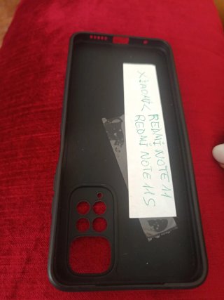 Custodia Xiaomi Redmi Note 11/11S Nera con Cuori