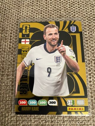 Carta Panini Harry Kane Gold Baller
