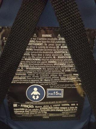 Silla de paseo Chicco azul