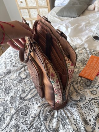 Maletín Anekke Cuero Marrón