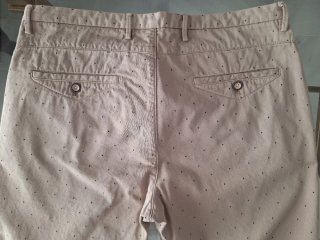 Pantalón Massimo Dutti Slim Fit Beige Talla 42